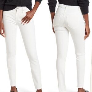 Vince Five Pocket Skinny Jeans in White